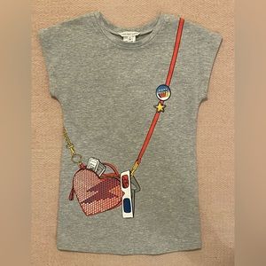 Little Marc Jacob’s Girls Grey Dress - Size 2